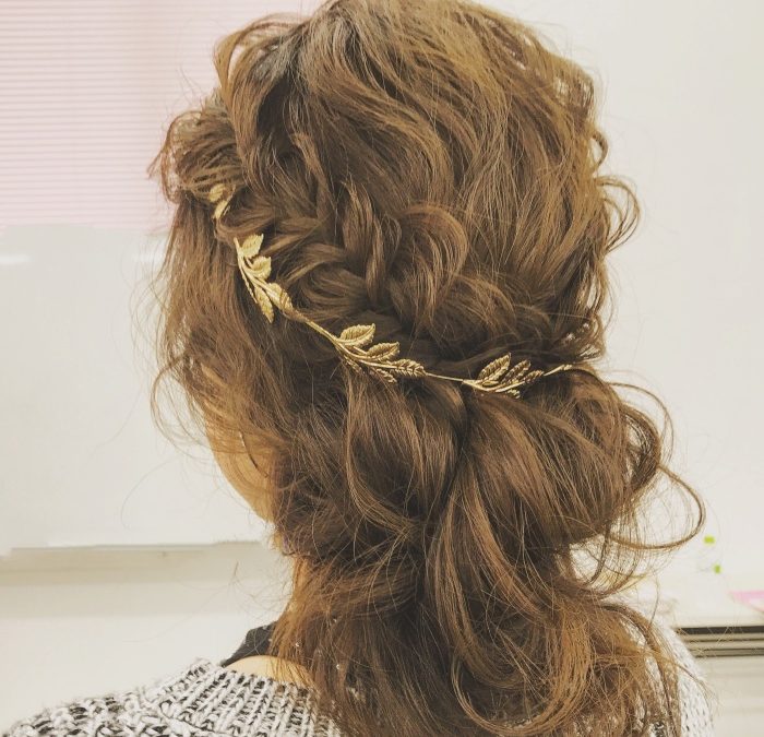 フィッシュボーン ヘアアレンジ